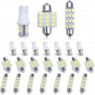 Car Led Bulb, Led Combination Set of 24 Sets, Used for Car Interior/Indoor Map D