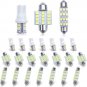Car Led Bulb, Led Combination Set of 24 Sets, Used for Car Interior/Indoor Map D