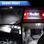 Car Led Bulb, Led Combination Set of 24 Sets, Used for Car Interior/Indoor Map D