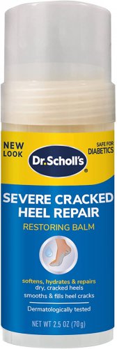 Dr. Scholl&acirc;��S Severe Cracked Heel Repair Restoring Balm 2.5Oz, with 25% Urea for