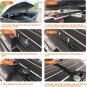 Universal Roof Box U Bolt Clamps Car Van Mounting Fitting Kit U Brackets Install