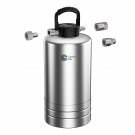 Portable RV Water Softener, 16,000 Grain with Stainless Steel Garden Hose Quick