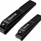 Nail Clippers Set, Ultra Sharp Sturdy Fingernail and Toenail Clipper Cutters wit