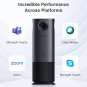 360-Degree Smart Video Conference Camera, All-In-One Conference Room Webcam, Vid