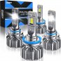 Fahren Ursprung H11/H9/H8 Low Beam 9005/HB3 High Beam LED Headlight Bulbs Combo,