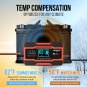 10-Amp Car Battery Charger, 12V and 24V Smart Fully Automatic Battery Charger Ma