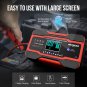 10-Amp Car Battery Charger, 12V and 24V Smart Fully Automatic Battery Charger Ma