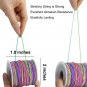 1Mm Stretchy Bracelet String, Sturdy Rainbow Elastic String Elastic Cord for Jew