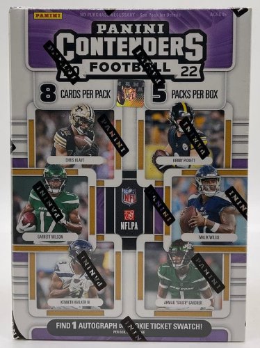 2022 Contenders NFL  Blaster Value Box 8 Cards per Pack 5 Packs per Box 1 Autogr