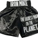 Mike Tyson Signed Autograph Boxing Trunks Baddest Man on the Planet Limited Edit