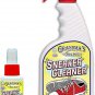Sneaker Cleaner - for Rubber, Canvas, Leather, Stain Remover Spray Removes Dirt,