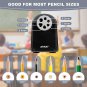 Heavy Duty Electric Pencil Sharpener, 6 Holes,  Classroom Pencil Sharpener for 6