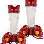 Perky-Pet 203CPBN-2 Pinch-Waist Glass Hummingbird Feeder with Perches, Built-In