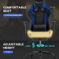 Gaming Chair Office Chair Desk Chair Massage PU Leather Recliner Racing Chair wi