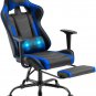 Gaming Chair Office Chair Desk Chair Massage PU Leather Recliner Racing Chair wi