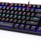 K552 Mechanical Gaming Keyboard 87 Key Rainbow LED Backlit Wired with Anti-Dust