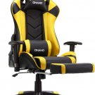 Gaming Chair Racing Style Office Chair Adjustable Massage Lumbar Cushion Swivel