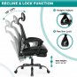Gaming Chair - Ergonomic Office Chair with Foot Rest Reclining Office Chair, Hig