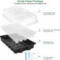Seedling Trays Seed Starter Tray, 5-Pack Mini Propagator Plant Grow Kit Greenhou