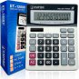 Empire Desk Calculator with Large Key Buttons, 12 Digits, Large Eye-Angled Displ