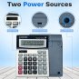Empire Desk Calculator with Large Key Buttons, 12 Digits, Large Eye-Angled Displ