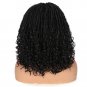 Short Faux Locs Headband Wigs Dreadlock Wig Turban Wig Braided Twist Wigs Hand B