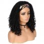 Short Faux Locs Headband Wigs Dreadlock Wig Turban Wig Braided Twist Wigs Hand B