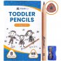 Learning Pencils for Toddlers 2-4 Years – Our Kids Pencils for Beginners Toddler
