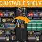 Metal Storage Cabinet - Upgraded Tall & Wide Lockable Garage Cabinet with Pegboa
