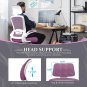 Office Chair, High Back Ergonomic Desk Chair with Adjustable Lumbar Support and