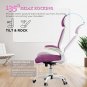 Office Chair, High Back Ergonomic Desk Chair with Adjustable Lumbar Support and