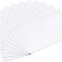 10 Pack - Premium Blank PVC Cards - CR80 30 Mil Graphic Quality White Plastic C