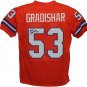Randy Gradishar Autographed/Signed Denver Orange XL Jersey JSA