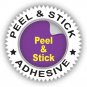 C-Line Pressure Sensitive Peel and Stick Name Badges, Blue Border, 3.5 X 2.25 In