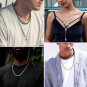 316L Stainless Steel Chain for Men/Women, Cable Link Necklace, 3/5/7/9/12MM Widt
