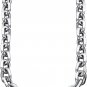 316L Stainless Steel Chain for Men/Women, Cable Link Necklace, 3/5/7/9/12MM Widt