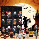 Halloween Horror Figures Advent Calendar 2023 for Kids-24 Days Halloween Calenda