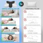 Neck Pillow, Cervical Pillow for Neck Pain Relief, Memory Foam Pillows for Sleep