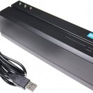 MSR605X USB Card Reader Writer Mag Swipe 3-Track Compatible W/ MSR206 MSR605 MSR