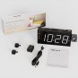 Digital Projector Alarm Clocks for Kids Bedroom,Plug-In LED Display Clock with 3