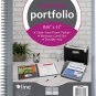C-Line 8-Pocket Spiral-Bound Poly Portfolio, Letter Size, 1 Portfolio, Smoke Gra