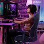 Gaming Chair, PC Gaming Chair with Footrest, Ergonomic Office Chair with Adjusta