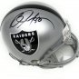 Bo Jackson Oakland Raiders Signed Autograph Mini Helmet JSA Ceritfied