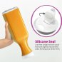Plastic Water Pitcher with Lid (50 Oz) Square Carafe Pitchers for Drinks, Milk,