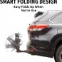 2 E Bike Rack Hitch Mounted, Wobble Free Smart Tilting Folding 2 Bicycle Electri