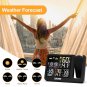 Projection Alarm Clock, Digital Clock Projector on Ceiling Weather Station with