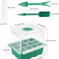 UNCLE.XIA 5 Pack Seed Trays Seedling Starter Tray Humidity Adjustable Plant Star