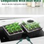 14 Packs Seed Starter Tray, 168 Cells Total Tray, Seed Starting Kit with Adjusta