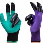 Breathable & Waterproof Garden Gloves with Claws for Planting & Other Yard Work