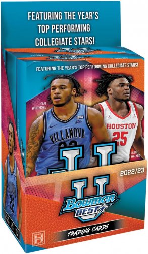 2022/2023 Bowman University'S Best Basketball Hobby Box (12 Packs/4 Cards: 2 Aut